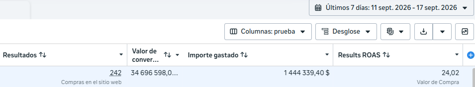 Resultados Meta Ads - Período completo